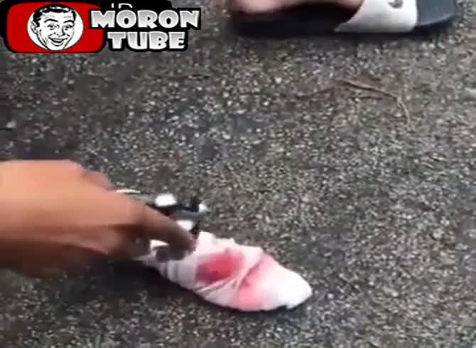 Video :Engaging in Russian Roulette (Publicly Advertised)